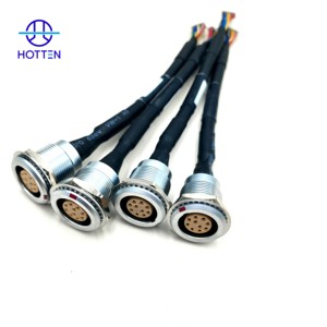 Özelleştirilmiş Çok Çekirdekli Elektronik Kablo Endüstriyel Kablo Demeti PFA Kaplamalı Adaptör Terminal Bağlantı Kablosu Montajı Hotten - Product Image 2