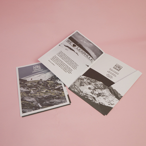 Offre Spéciale – Porte-documents en papier d'art de haute qualité, reliés par couture, laminés, imprimés, gaufrés/découpés avec logo personnalisé à prix réduit - Product Image 5