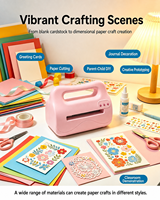 Machine de découpe et d'embossage électrique A4 de 9 pouces pour la création de cartes, le scrapbooking et les arts créatifs