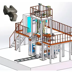 OEM luyện đúc nhà máy chết đúc máy với nhôm nóng chảy lò