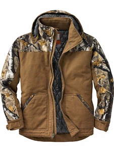 OEM Custom Zip up <b>Jacket</b> <b>Men</b> Heavyweight Cotton <b>Canvas</b> Work <b>Jacket</b> with Zip Chest Pockets for <b>Men</b> - Product Image 5
