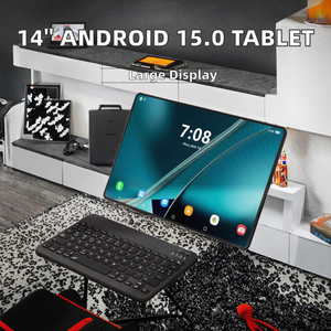 Tablette PC Android 15.0 de 14 pouces en gros, OEM, nouvelle, écran grand format 1040*3440FHD, processeur octa-core, RAM 12 Go, ROM 512 Go, MTK GSM 4G Android15 - Product Image 2