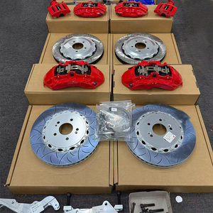 Kit Freni Anteriori V6 e Posteriori a 4 Pistoncini con Cavo Freno a Mano Integrato, Dischi e Pastiglie Freno Adatti per <span class=keywords><strong>Mazda</strong></span> RX8 - Product Image 2