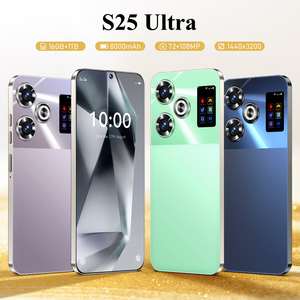 Téléphone Android 5G débloqué de haute qualité S25 Ultra 2025 avec appareil photo HD 108MP et processeur - Product Image 6