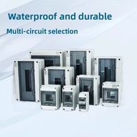 Armoire de distribution extérieure étanche IP65, boîtier de disjoncteur HT-5 en plastique, interrupteur à air, protection montée en surface, usage domestique