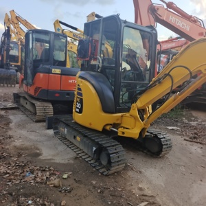 Miniexcavadora hidráulica pequeña Komatsu PC30 Excavadora rápida y conveniente de 3 toneladas Excavadora usada PC30mr vendida en todo el mundo - Product Image 2
