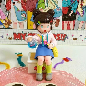 Los Más Populares, 100% Originales, Juego de 6 Figuras Coleccionables de PVC de la Serie Suki My Friends, Caja Sorpresa, Japón, 15 cm, Escala 1/12, Decoración para el Hogar - Product Image 5