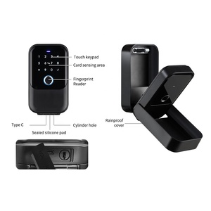 Cassetta Portachiavi Intelligente da Parete con Impronta Digitale, Password e Controllo App Tuya TTLOCK, Soluzione Sicura per la Conservazione di Chiavi all'Aperto - Product Image 3