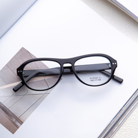 Nouvelles montures de lunettes rondes en acétate au design classique pour visage en diamant, lunettes de lecture optiques pour hommes et femmes