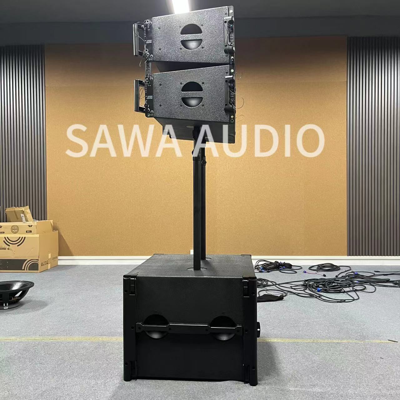 プロフェッショナルデュアル10インチ2ウェイパワード/パッシブ防水