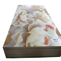 Panneau UV intérieur de revêtement de panneau de mur de feuille de marbre de PVC de 1220*2440mm