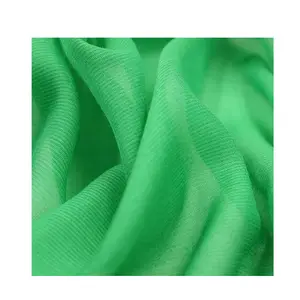 Plain Dyed 8MM 43% Silk 57% Tencel Georgette Fabric for Shawl,Shirt