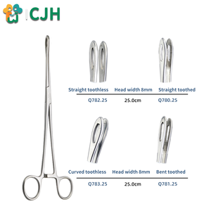 เครื่องมือสัตวแพทย์ CJH คีมฟองน้ำ คีมผ่าตัดสำหรับยึดเนื้อเยื่ออ่อน - Product Image 2