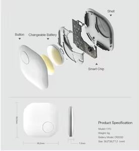 बटुआ कार के लिए स्मार्ट ट्रैकर लोकेटर कीचेन सेब के लिए काम करता है सेब के लिए मेरे Google को खोज करता है - Product Image 5