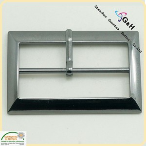 핫 액세서리 금속 버튼 사용자 정의 버클 제조업체 남성용 소형 버클 벨트 버클 맞춤형 로고 - Product Image 2