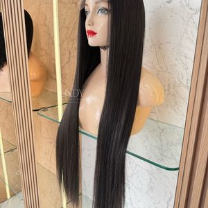 Perruques de cheveux humains soyeux et raides Extensions de cheveux humains perruques de cheveux vietnamiens bruts pour les femmes noires - Product Image 5