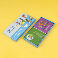 Cartes de Pensée Positive pour Enfants, Jeu de Cartes d'Affirmation Personnalisé pour la Famille, Cartes Flash Éducatives pour l'Apprentissage Précoce des Tout-Petits