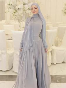 2025 abito da donna ispirato al Design romantico orientato all'esportazione sito web indipendente modello solido <span class=keywords><strong>estetica</strong></span> dolce e minimalista - Product Image 4