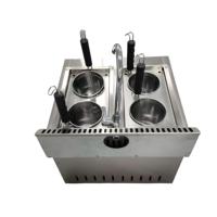 Cuisinière à pâtes à gaz en acier inoxydable à 4 brûleurs de table, nouvelle vente chaude, avec fonction de protection contre l'extinction de la flamme