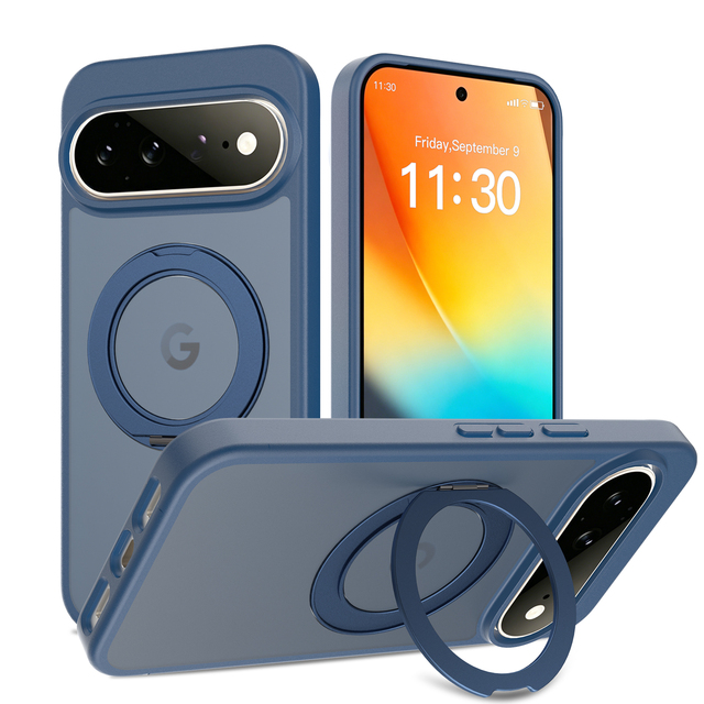 Wholesale Magnetic 360 Rotating Ring Stand Protective Phone Case Wireless Charging Anti Scratch for Google Pixel 11 Pro XL