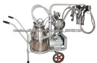 Machine à traire à pompe à seaux simples et doubles de 25 L pour vache et chèvre, état neuf