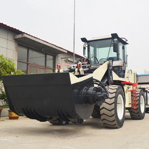 Chine 4T Hydraulique 4 Roues Bétonnière Chargeur 2m ³ Capacité avec Roulement Moteur Boîte De Vitesses-Général Équipement De Mélange De Béton - Product Image 4