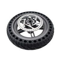 Piezas de Repuesto de Alta Calidad para Scooter, Rueda Trasera + Neumático de Panal + Disco de Freno para Xiaomi M365 Pro/Pro2