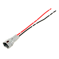 Connecteur automobile étanche Jepart DJ7026-2-11 2 broches pré-câblé, boîtier plastique basse consommation, fiche de faisceau de câblage automobile