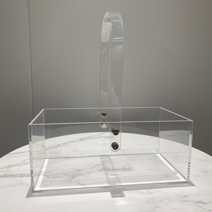 Boîte à fleurs en plexiglas <span class=keywords><strong>Transparent</strong></span> 9 roses, boîte à fleurs en acrylique, cadeau personnalisé de haute qualité - Product Image 2