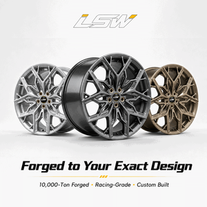ล้อแม็กซ์ LS8018 LSW สีดำด้าน ลายหลายก้าน ผลิตจากอะลูมิเนียมหล่อขึ้นรูปชิ้นเดียว สำหรับรถยนต์นั่งส่วนบุคคล ใช้สำหรับดัดแปลงและอัปเกรด - Product Image 5
