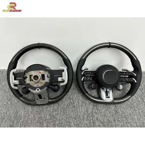 อัพเกรดพวงมาลัยคาร์บอนไฟเบอร์ 4 ก้าน รุ่นใหม่ ปี 2025 สำหรับ Mercedes-Benz G-Class G63 สำหรับ G500 ปี 2019-2024 - Product Image 6