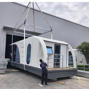 Hôtel flottant de conception européenne - Cabine aquatique sur le bord de l'eau avec caractéristiques de <span class=keywords><strong>bateau</strong></span> de pêche, spa et maison de plage - Product Image 5