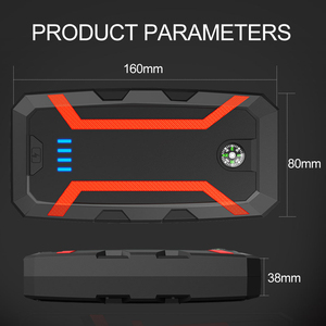 ODM/OEM Démarreur de saut universel 37000mWh avec lumière LED Outil d'urgence Batterie 12V Démarreur de saut de voiture portable avec <span class=keywords><strong>boussole</strong></span> - Product Image 3
