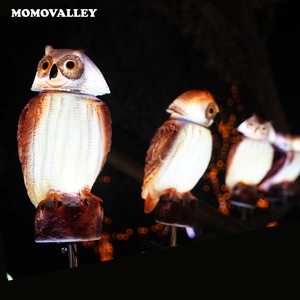 Momovalley Elevate Outdoor Tavern Decor Décors de hibou rotatif élégant Ip65 Rated Safety Durability Casting Cozy Glow - Product Image 2