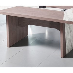 Table <span class=keywords><strong>de</strong></span> conférence en bois massif <span class=keywords><strong>de</strong></span> <span class=keywords><strong>luxe</strong></span> moderne pour bureau commercial hôtel prix d'usine <span class=keywords><strong>de</strong></span> haute qualité pour réunions et conférences - Product Image 5