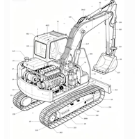 Pompe à huile 400915-00011A pour moteur Doosan Daewoo DB58T DB58, excavatrice DX220A, Mega 250-V SOLAR 225LC-7A