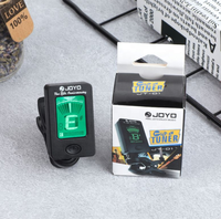 JOYO JT-01 Mini accordeur numérique LCD à pince pour guitare chromatique basse violon ukulélé C ukulélé D