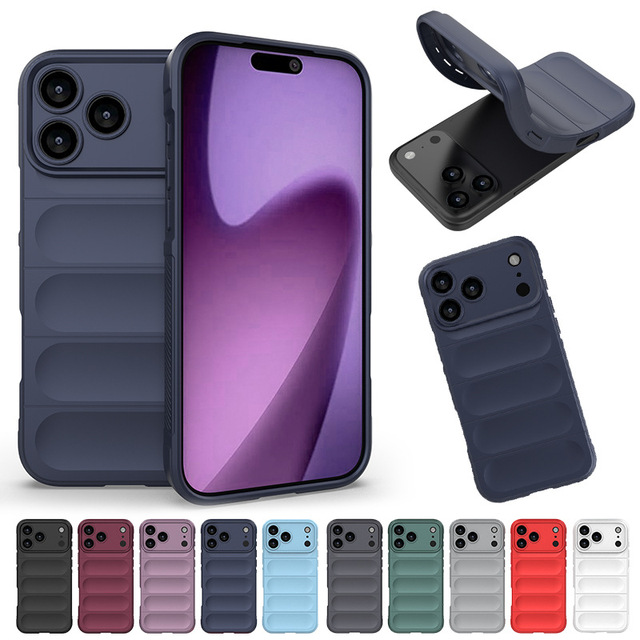 Phantom Shield Animal Design TPU+PC 360 Full Cover Anti Fall Shockproof Skin-Friendly Phone Case Cover for iPhone 17 Pro Max