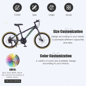 Bicicleta de Montaña para Niños de 20 Pulgadas con Suspensión y 21 Velocidades Ajustables, Precio de Fábrica al por Mayor, Bicicleta MTB - Product Image 2
