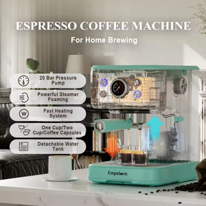 For High Quality Hot Sales Semi-automatic Electric Commercial Espresso <b>Coffee</b> Maker for Office Hotel Household - Product Image 4