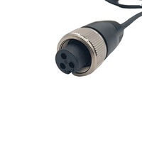 Câble d'alimentation 2 en 1, prise facile, caméra de sécurité, système DVR, accessoires de capteur, câble