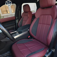 Ensemble complet d'accessoires sur mesure pour Land Rover Range Rover Evoque 5 places 2012-2024, housses de siège en cuir véritable