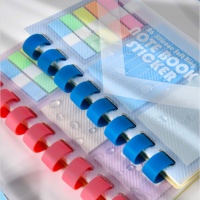Notes autocollantes colorées Bloc-notes auto-adhésif avec colle repositionnable Options de logo personnalisé adaptées à la planification des rappels d'étude