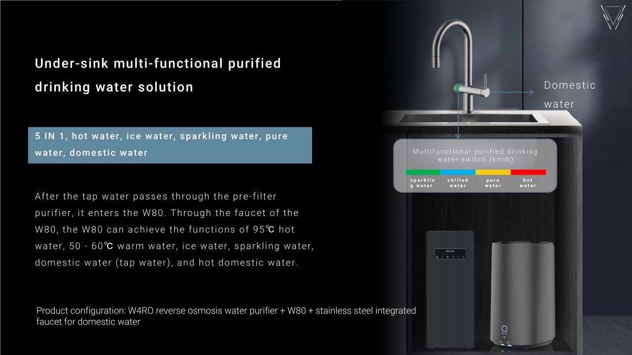 House Kitchen Faucet Water Filter System Carbonated Water Machine