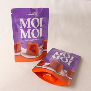 Pacote Moi Moi de alta temperatura impresso Moi-moi Cooking Pouch Food Grade Zipper Moin Moin Retort Pouch Stand up Pouch Mylar Bags - Product Image 2