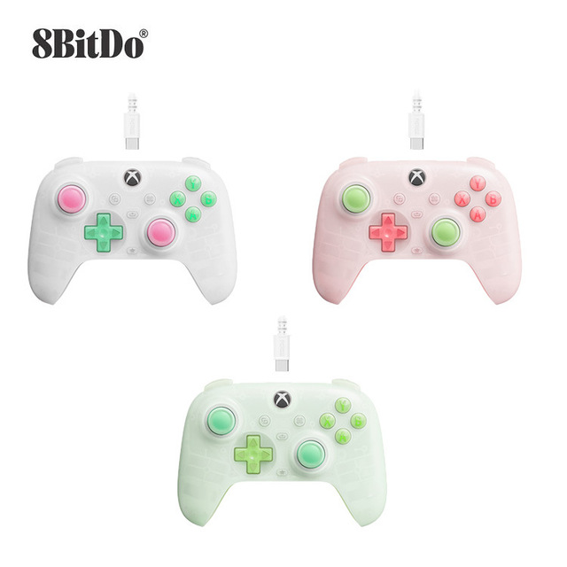 8Bitdo Ultimate Mini Wired Game Controller Light-chasing Edition for Xboxes One/XSX/XSS/Windows 10/11 Gamepad with Hall Joystick