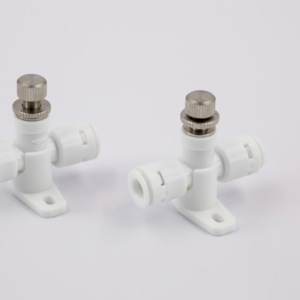 Bán buôn 1/4 TEE hình dạng nước nhựa kiểm soát dòng chảy van Công Đoàn kết nối van đẩy trong ống kết nối - Product Image 6