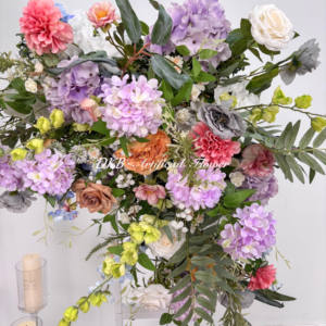 โรงงานดีเคบี ขายส่งชุดดอกไม้ประดิษฐ์หลากสี คุณภาพพรีเมียม สำหรับตกแต่งงานแต่งงานและอุปกรณ์ตกแต่งเพดาน - Product Image 5