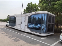 KT 2025 Chine Transparent Préfabriqué Capsule Conteneur Commercial Hôtel Mobile Espace Capsule Cabine