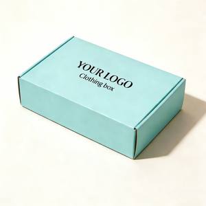 Caja de Papel Corrugado para Ropa al por Mayor, Caja de Papel para Ropa con Impresión Digital, Caja de Papel Biodegradable para Vestidos - Product Image 3